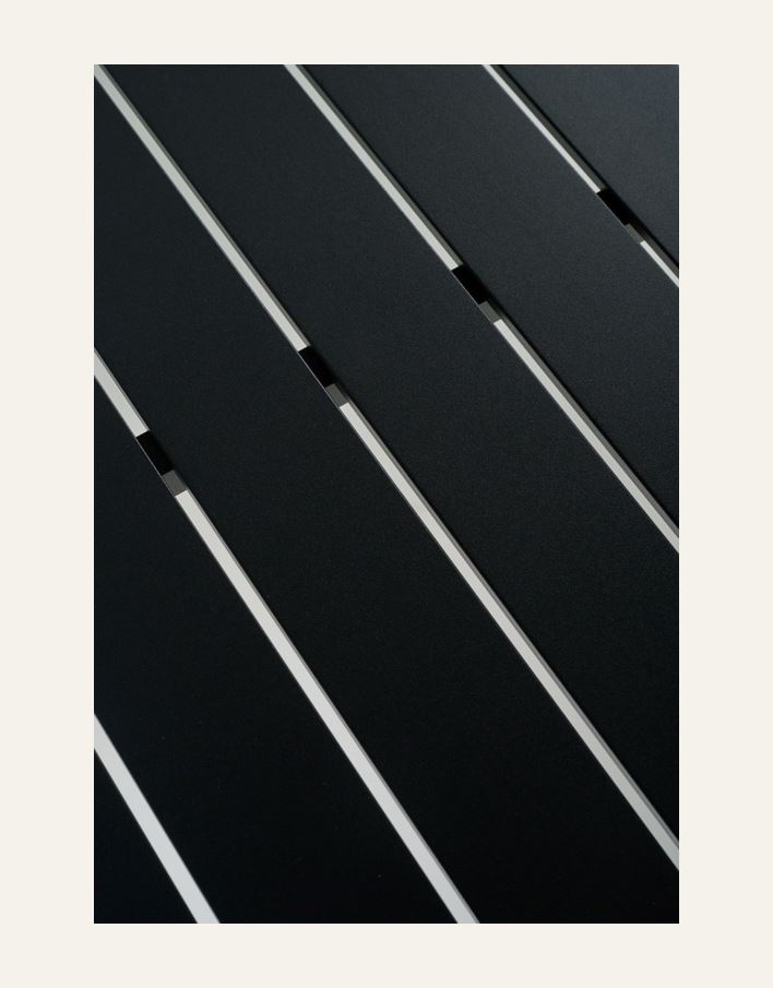 Trädgårdsbord svart - 2