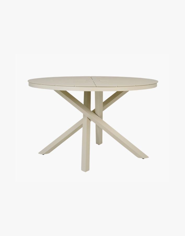 Trädgårdsbord offwhite - ø120 cm offwhite - 1