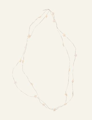 Starwire led-ljusslinga silver