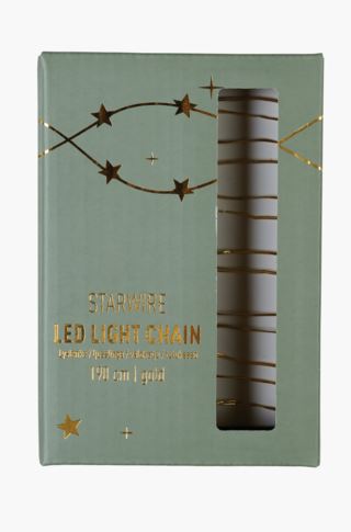 Starwire led-ljusslinga guld