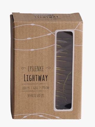 Lightway led-ljusslinga guld