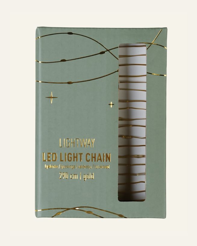 Led-ljusslinga guld - 290 cm guld - 1