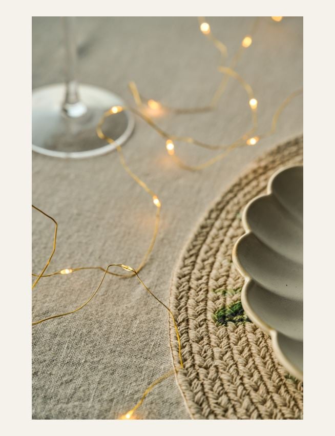 Led-ljusslinga guld - 2