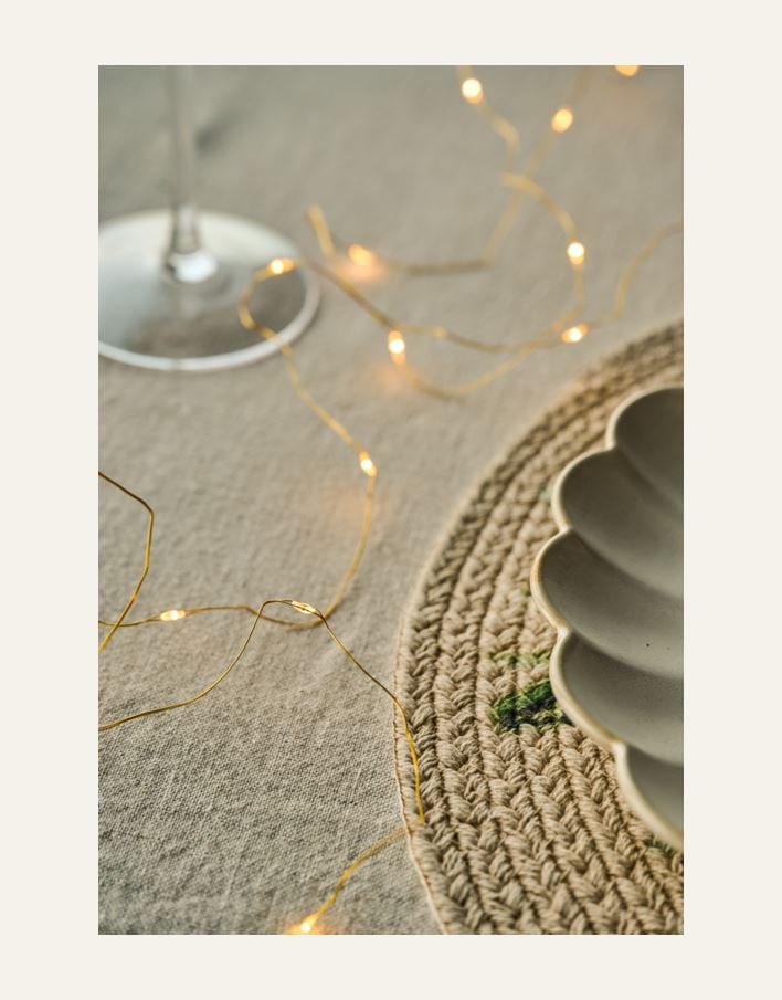 Led-ljusslinga guld - 2