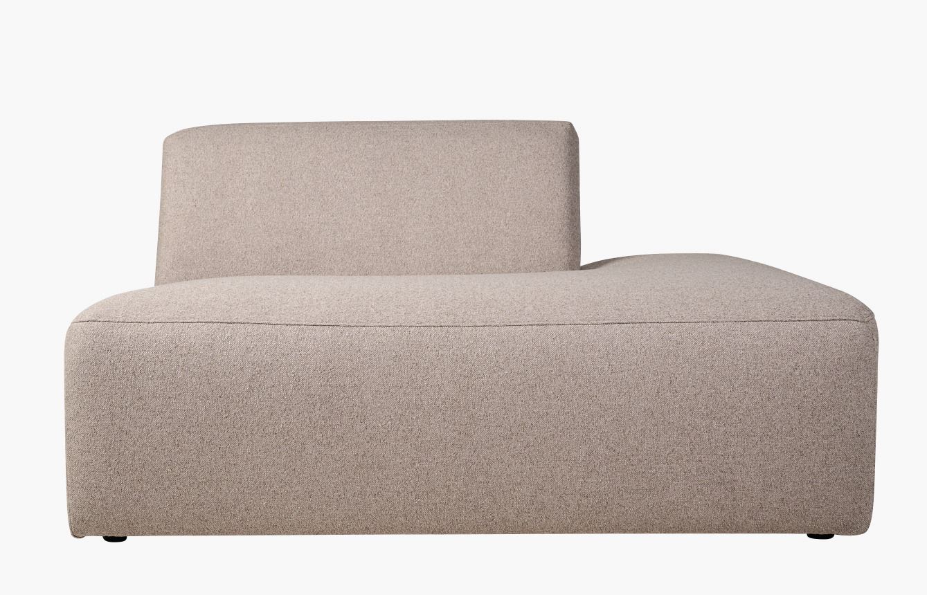 Modulsoffa divan höger beige - 2