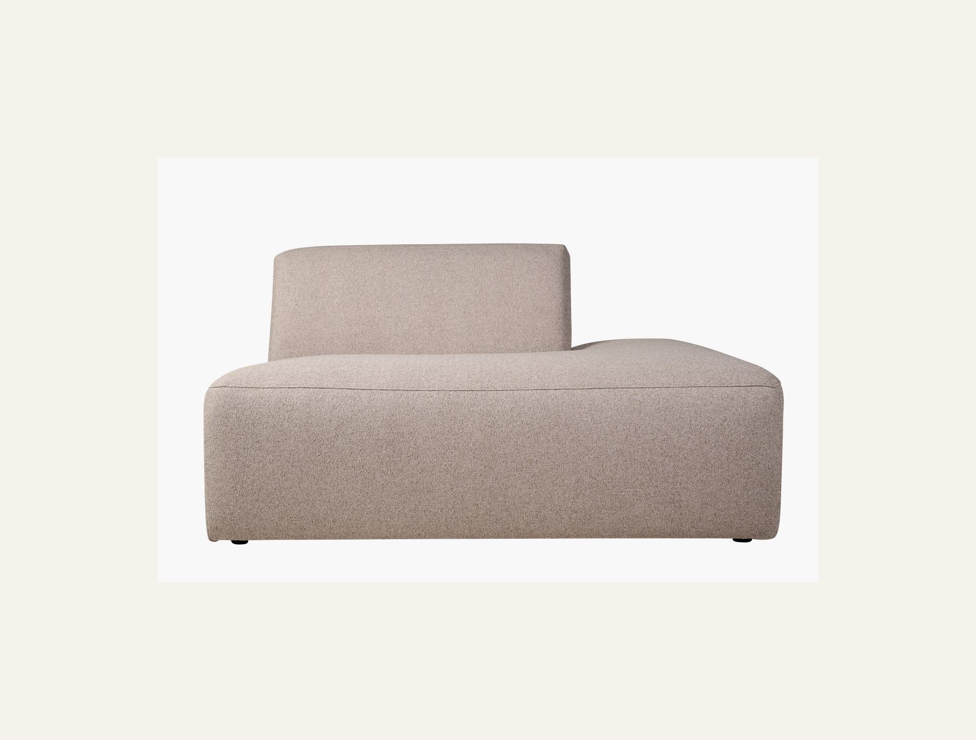 Modulsoffa divan höger beige - 2