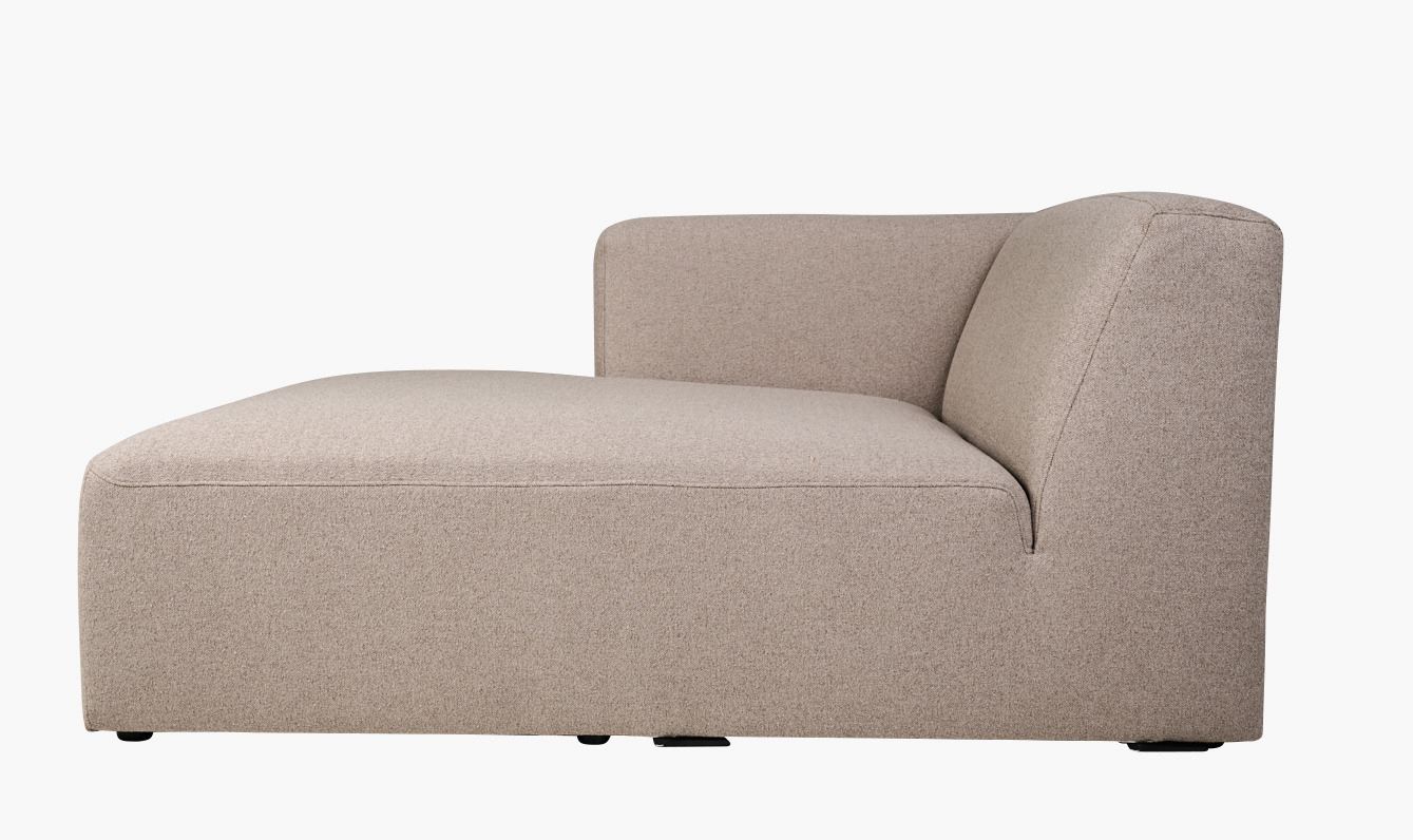Modulsoffa schäslong vänster beige - 2