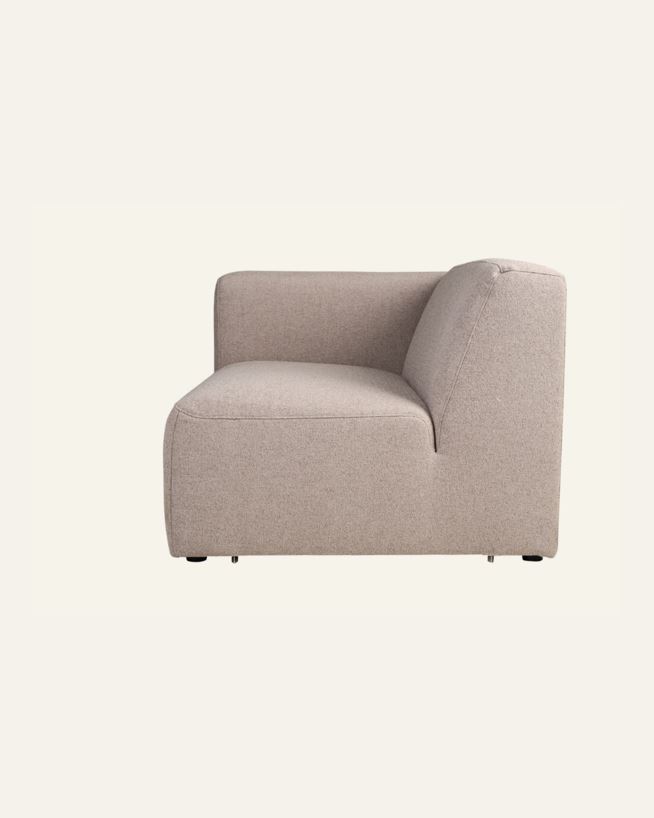 Modul 1,5-sits med vänster armstöd beige - 110x93x73 cm beige - 1