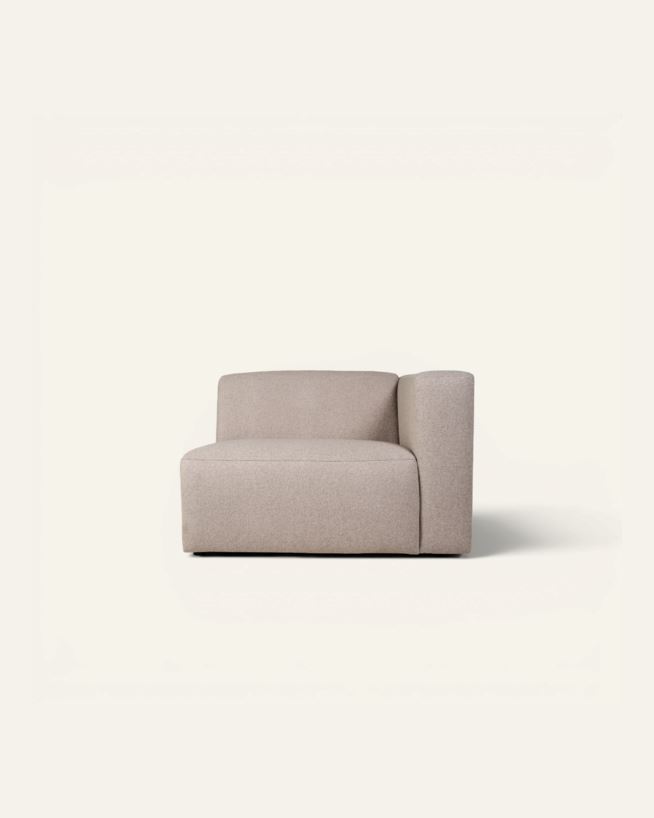 Modul 1,5-sits armstöd höger beige - 110x93x73 cm beige - 1