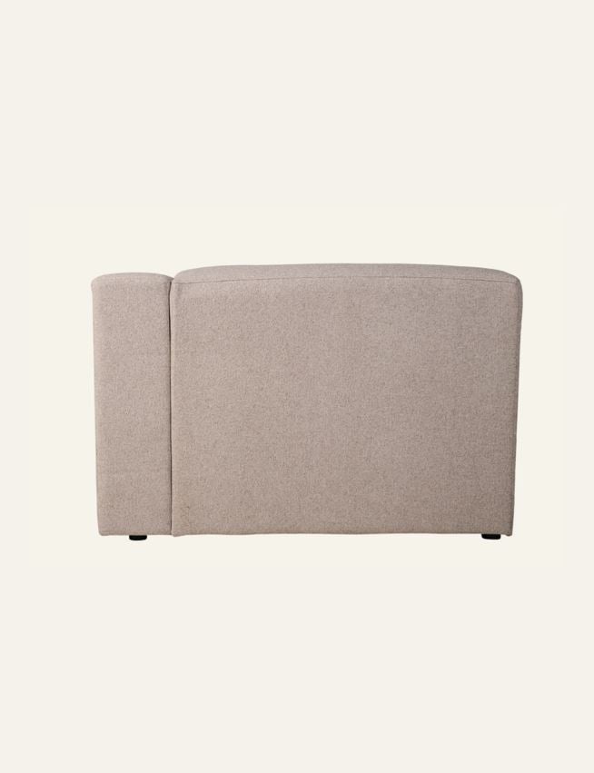 Modul 1,5-sits armstöd höger beige - 2