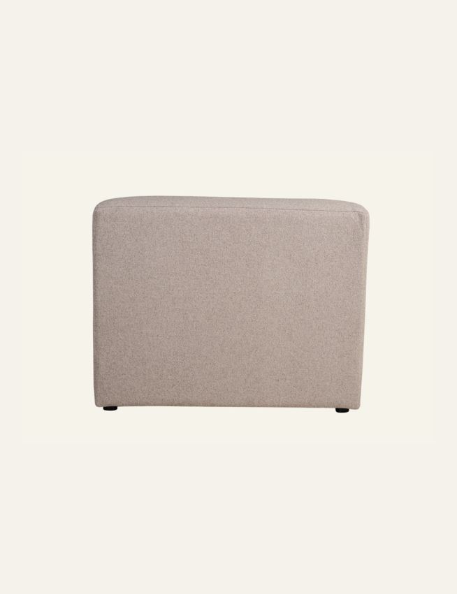 Modul 1,5-sits utan armstöd beige - 2