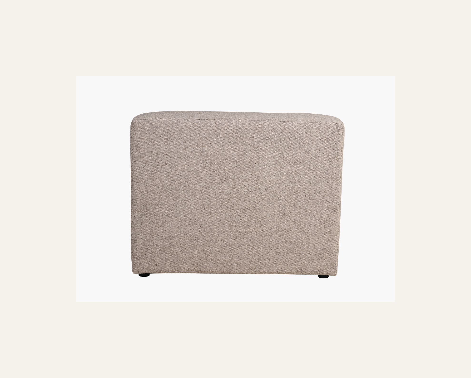 Modulsoffa 1,5 sits utan armstöd beige - 2