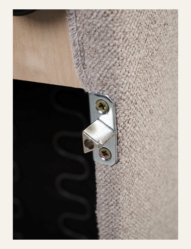Modul 1,5-sits utan armstöd beige - 5