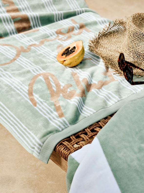 Badlakan multi/grön - 2