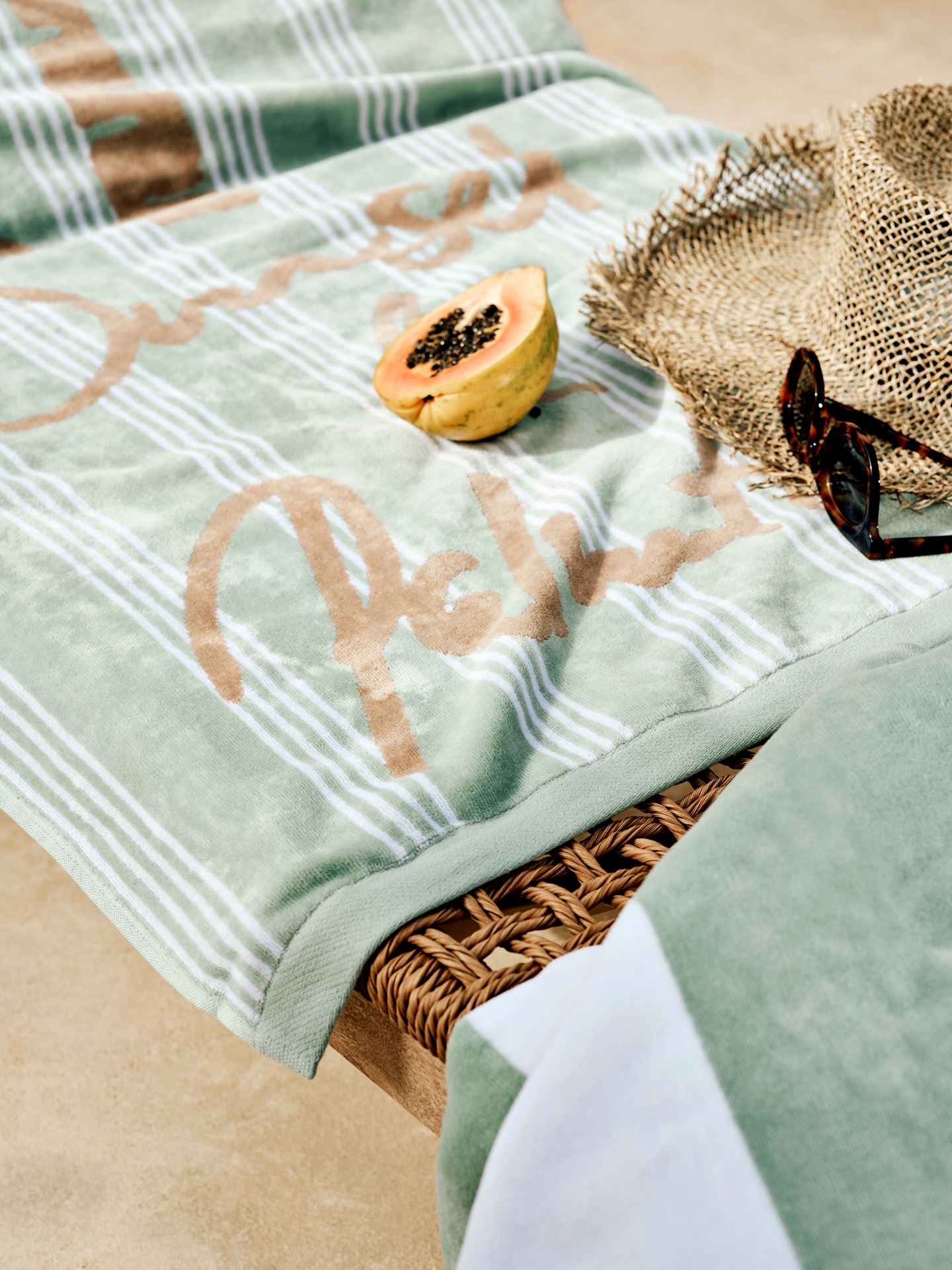 Badlakan multi/grön - 2