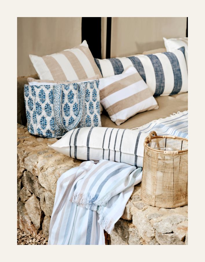 Prydnadskudde beige - 2