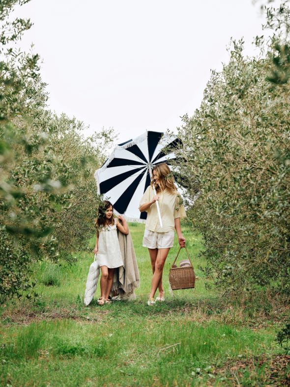 Parasoll multi/blå - 7