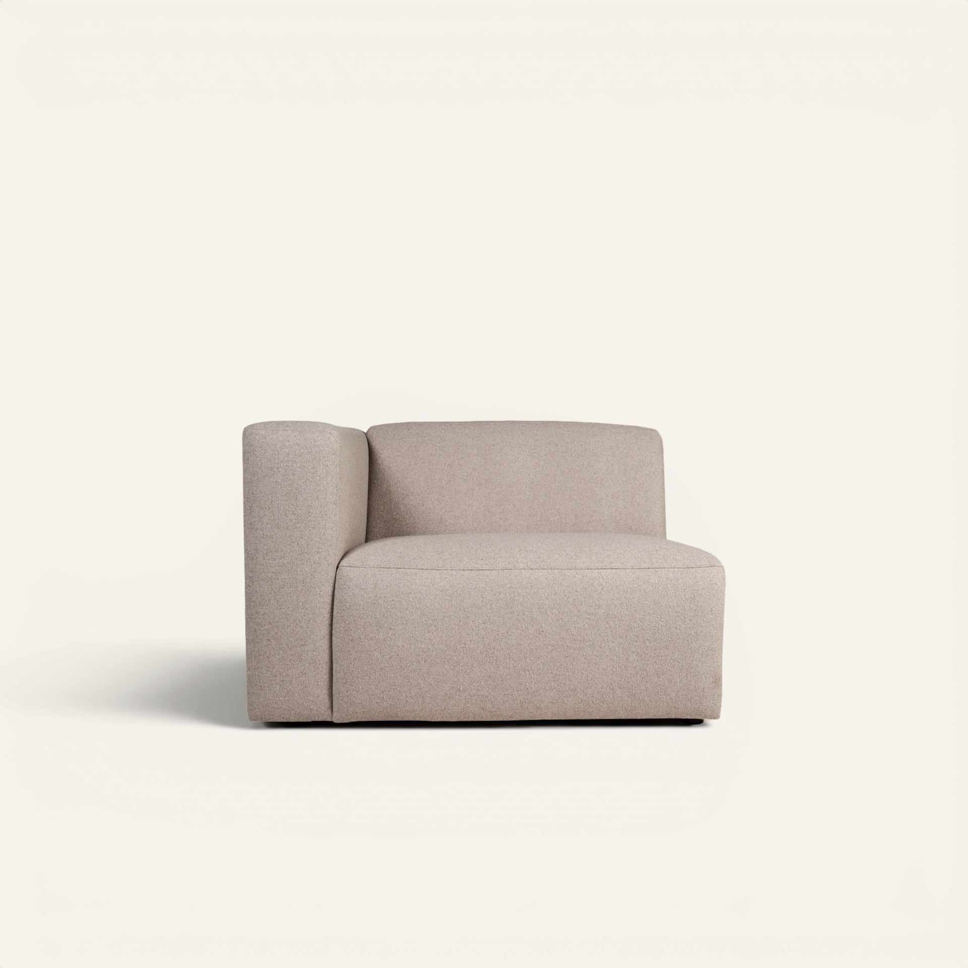 Modul 1,5-sits med vänster armstöd beige - 110x93x73 cm beige - 1
