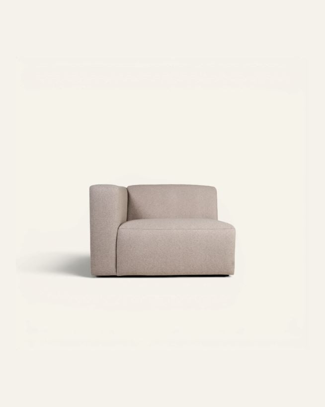 Modul 1,5-sits med vänster armstöd beige - 110x93x73 cm beige - 1