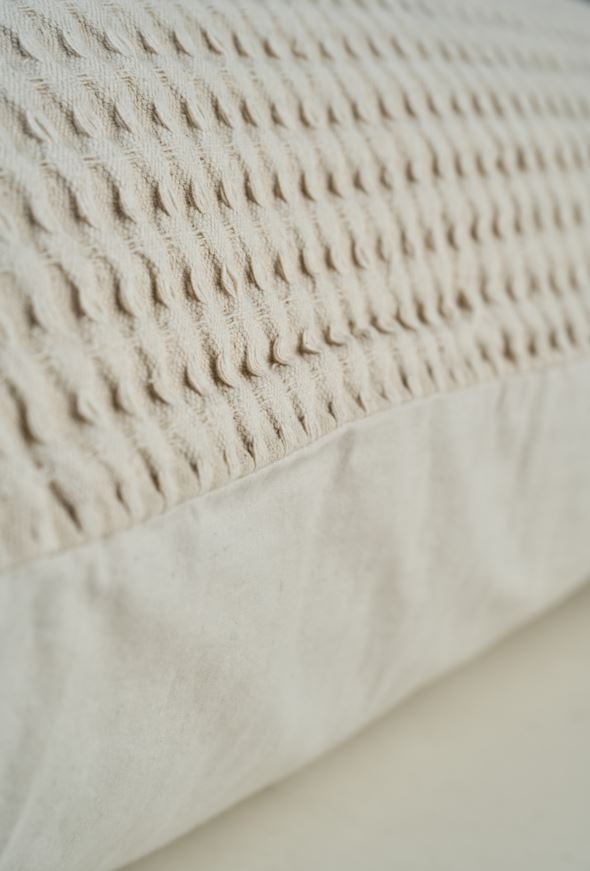 Örngott i bomull beige - 2