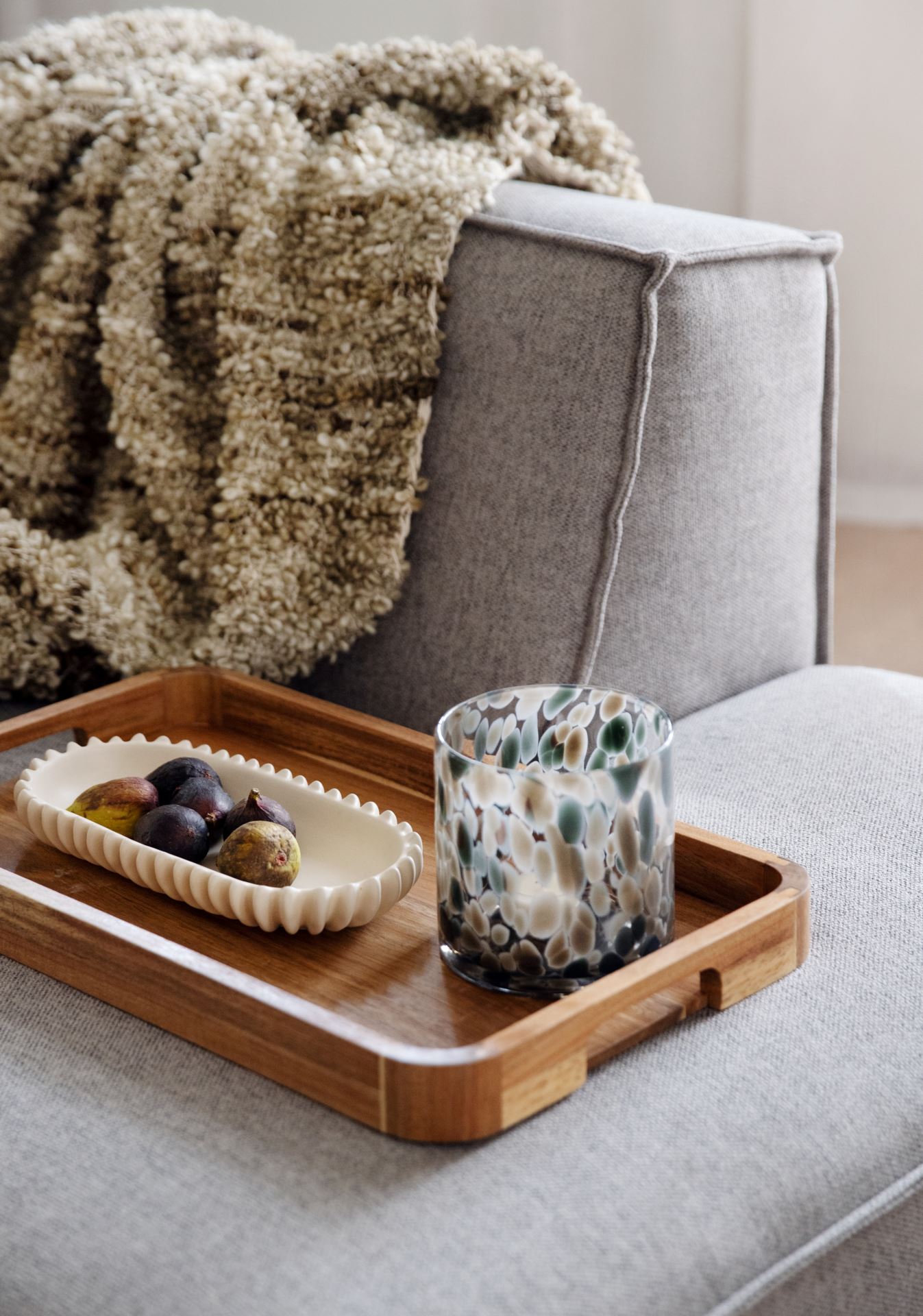 Värmeljushållare multi/blå - 2