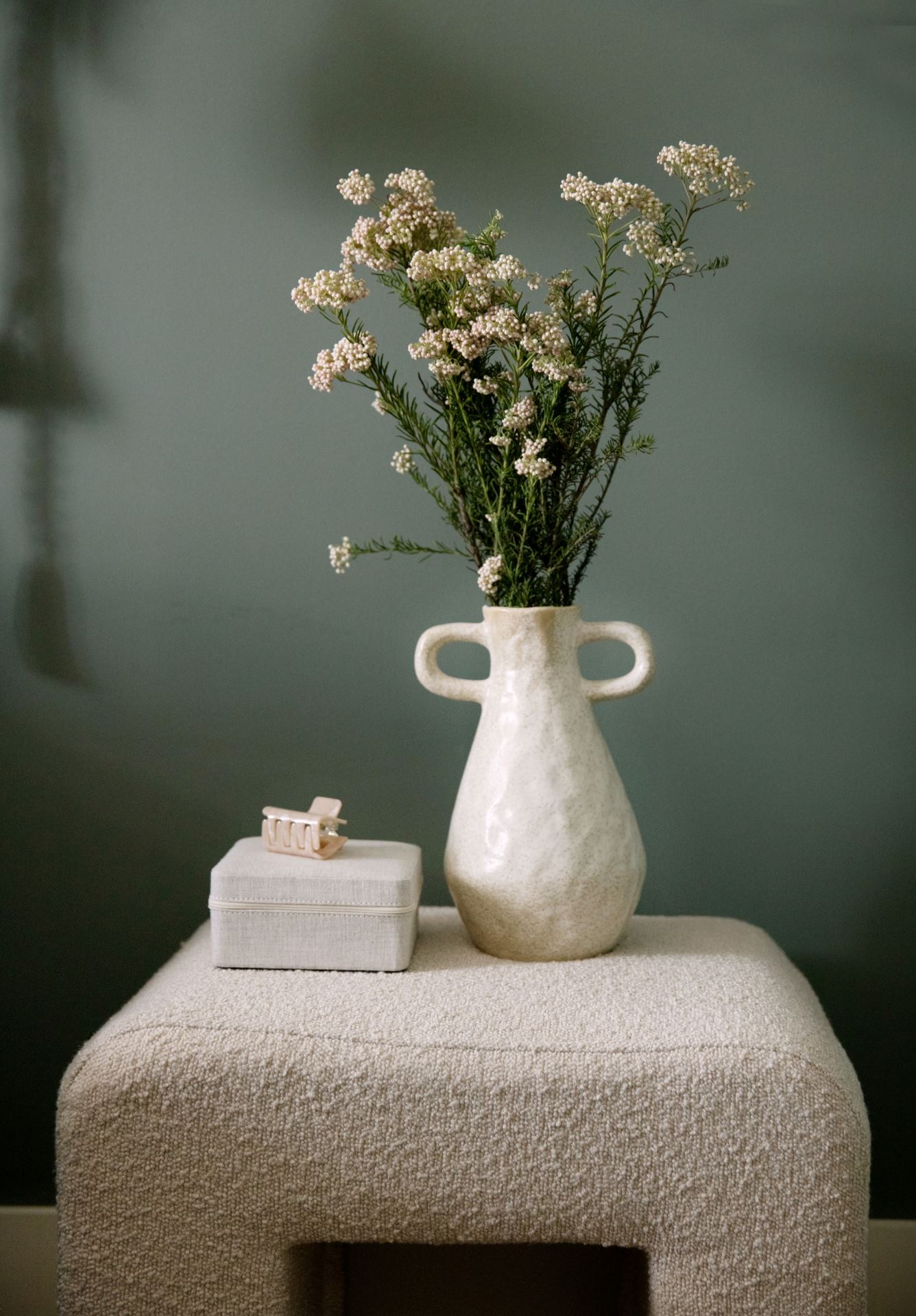 Smyckeskrin med dragkedja natur - 2