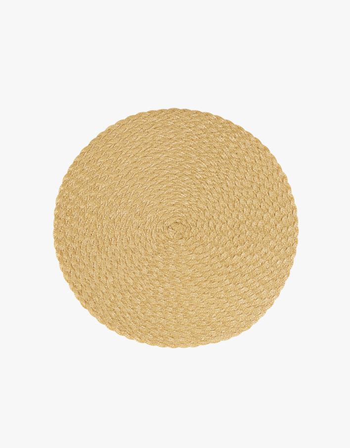 Bordstablett gul - ø40 cm gul - 1