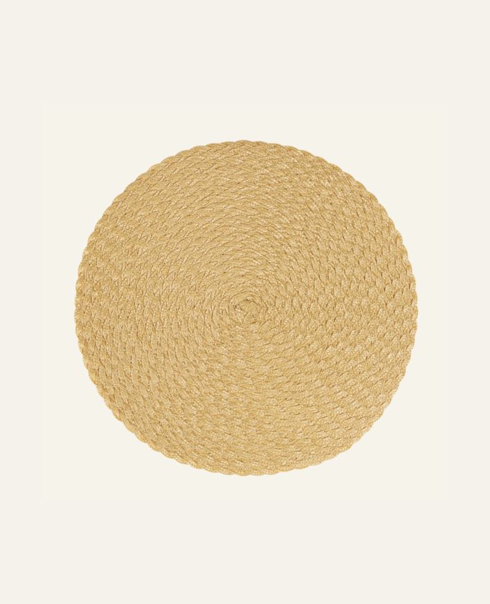 Bordstablett gul - ø40 cm gul - 1