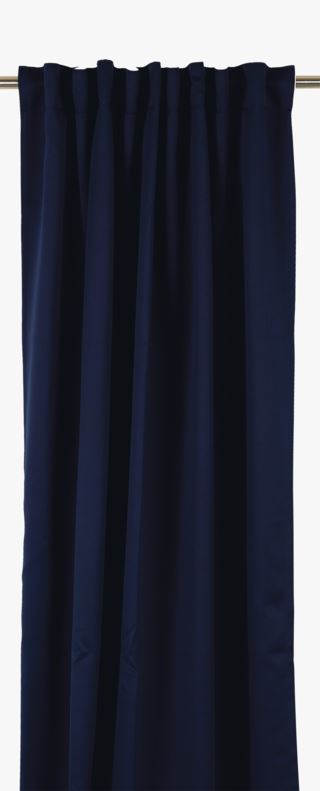 Hemtex | Alva Ljusdämpande Gardin Marinblå - 140x240 Cm