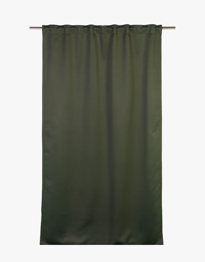 Alva ljusdämpande gardin grön - 140x300 cm grön - 1
