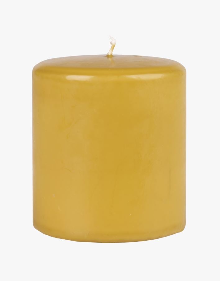 Blockljus senap - 6,8x15 cm senap - 1
