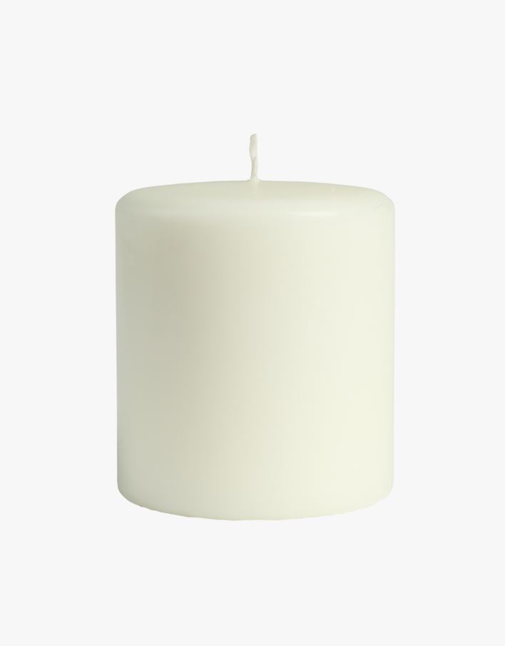 Moments blockljus offwhite - 6,8x7,5 cm offwhite - 1