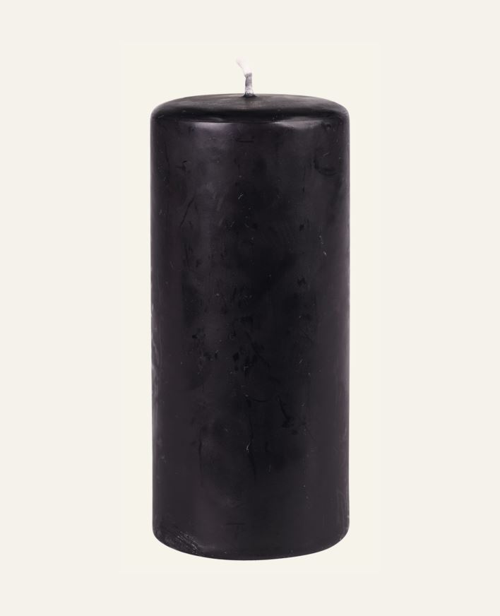 Blockljus svart - 6,8x15 cm svart - 1