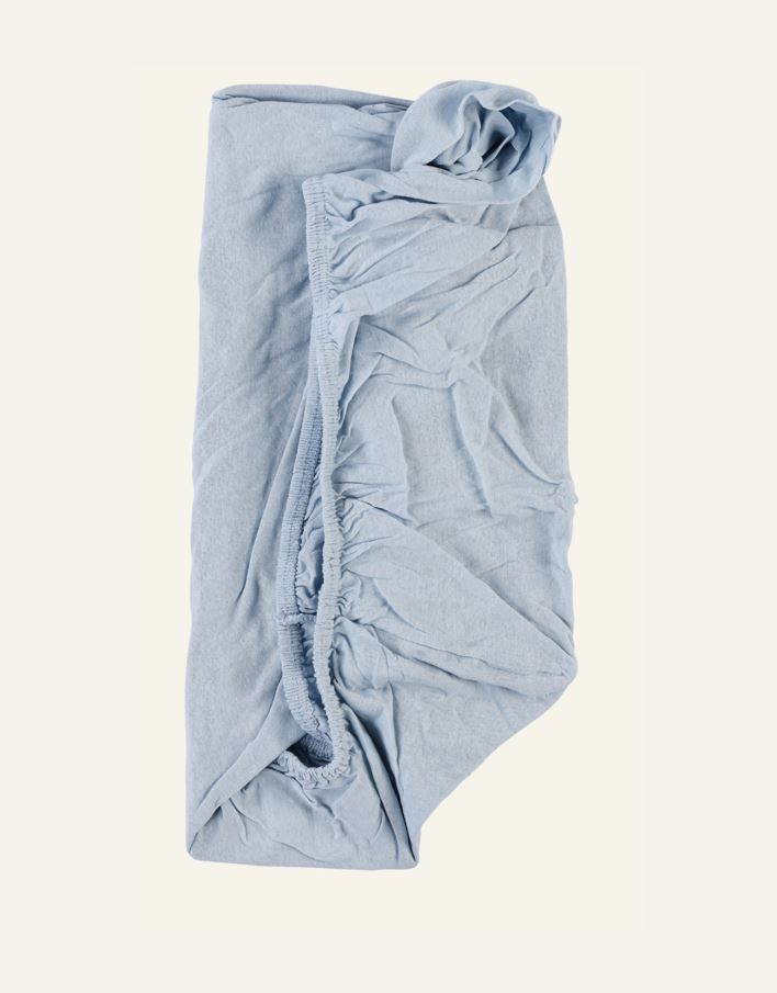Dra-på-lakan ljusblå - 2