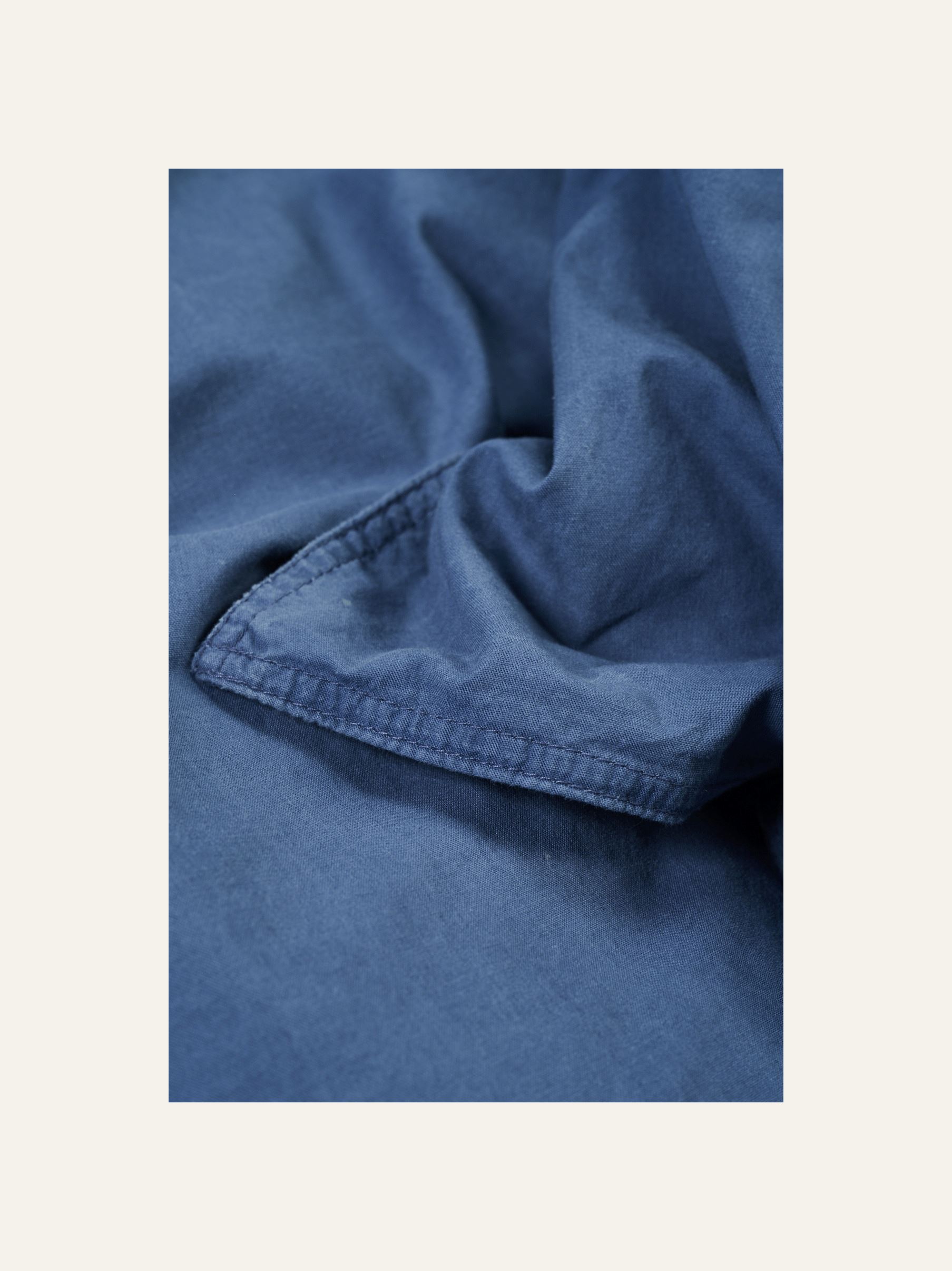 Påslakanset i bomull denimblå - 4