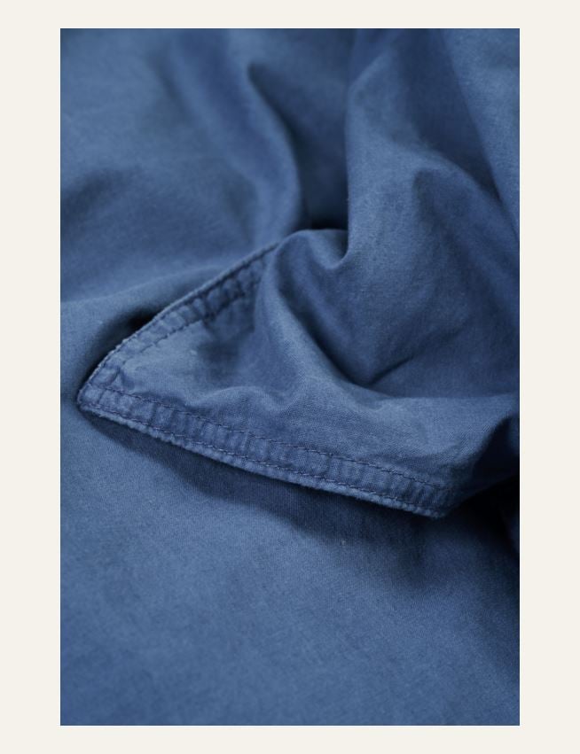 Påslakanset i bomull denimblå - 4