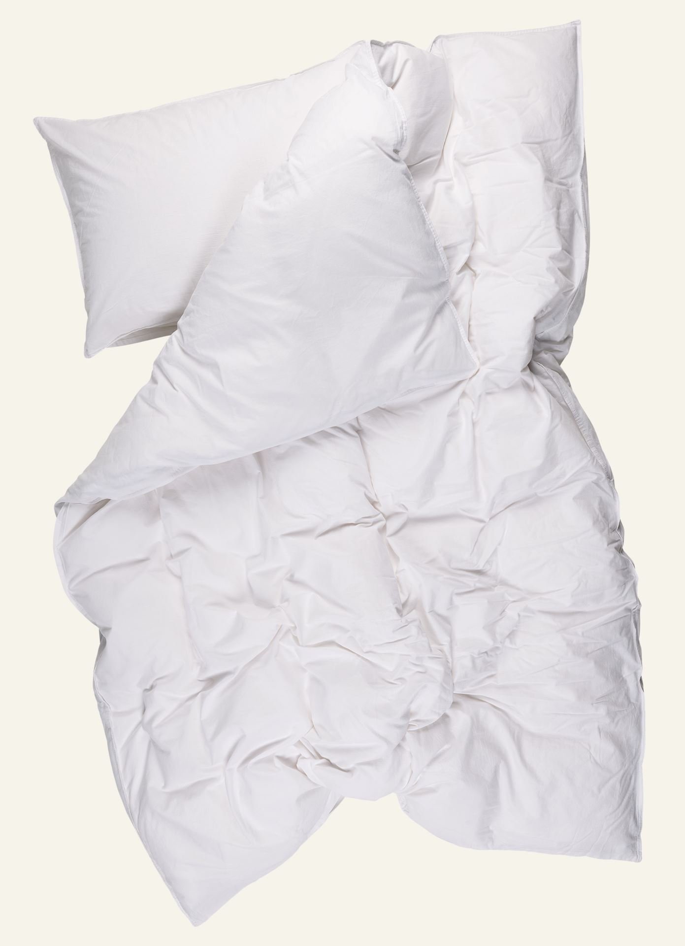 Påslakanset i bomull vit - 3