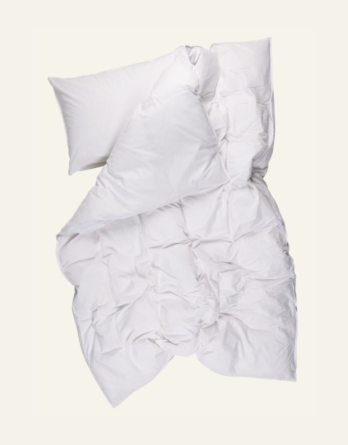 Påslakanset i bomull vit - 3