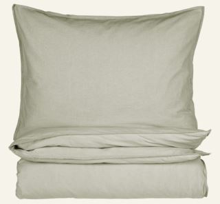 Carol påslakanset i bomull lindblomsgrön