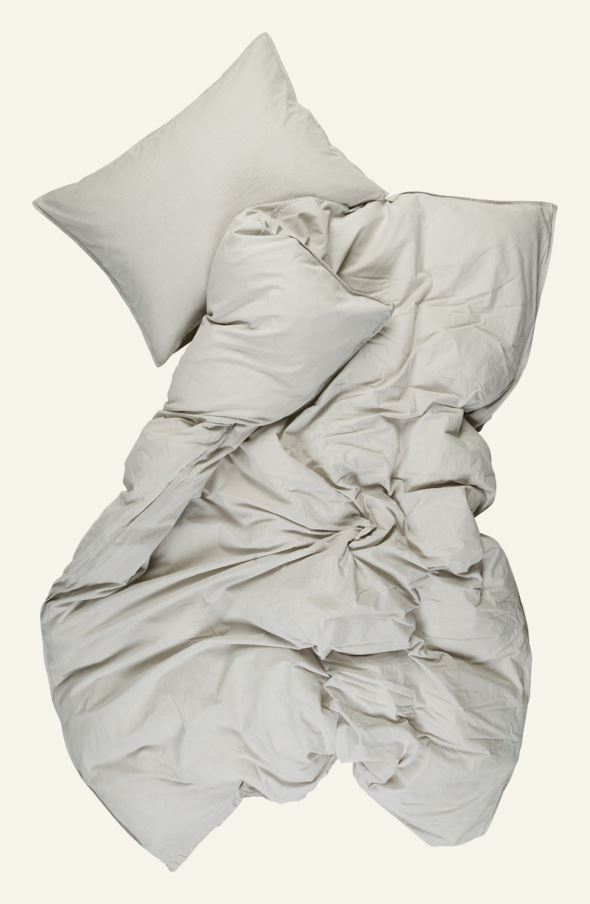 Påslakanset i bomull beige - 3