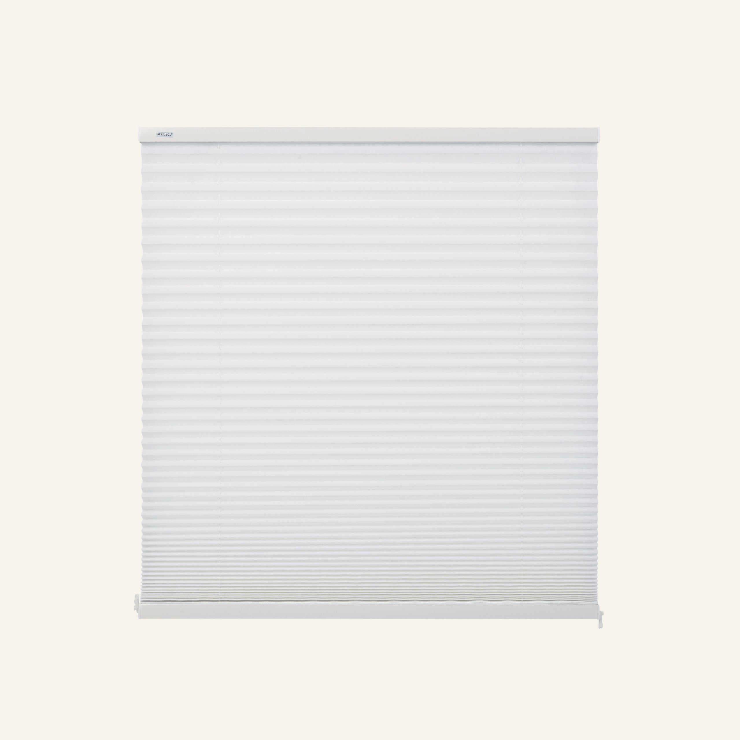 Ljusfiltrerande plisségardin vit - 4