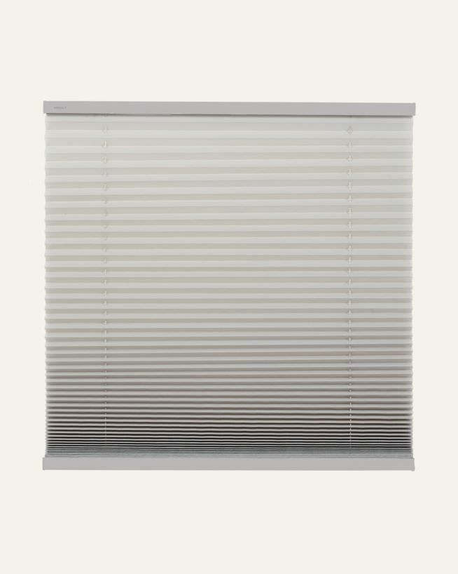 Ljusfiltrerande plisségardin grå - 100x160 cm grå - 1