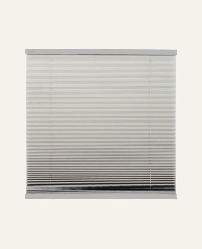 Ljusfiltrerande plisségardin grå - 40x160 cm grå - 1