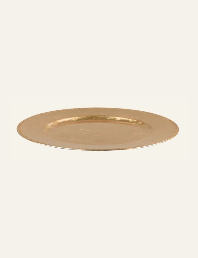 Undertallrik guld - 2