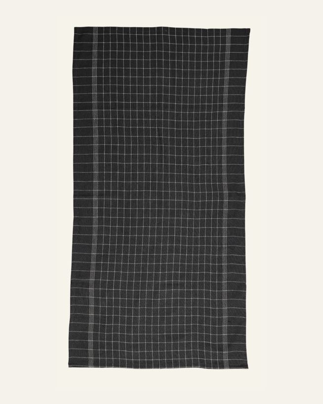 Kockhandduk grafitgrå - 50x100 cm grafitgrå - 1