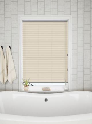 Made to measure premium enkel plisségardin med snöre 25mm multi