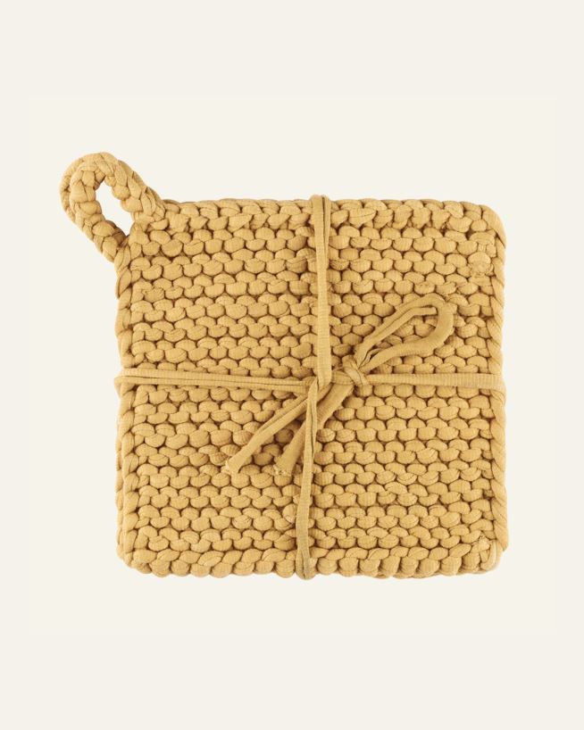 Grytlapp gul - 19x19 cm gul - 1