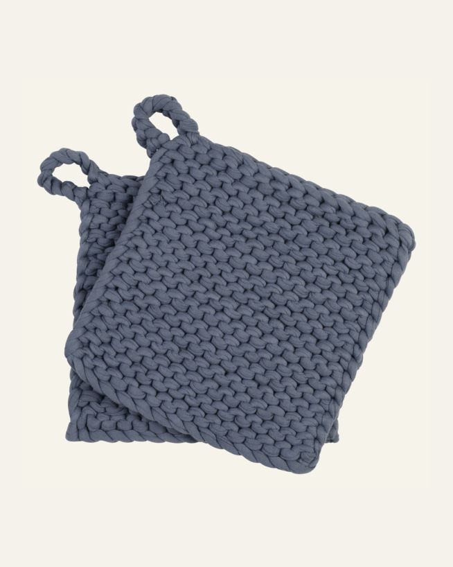 Grytlapp denimblå - 19x19 cm denimblå - 1