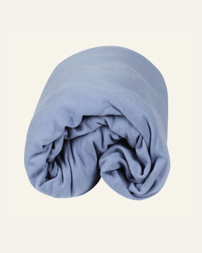 Dra-på-lakan blå - 90x200 cm blå - 1