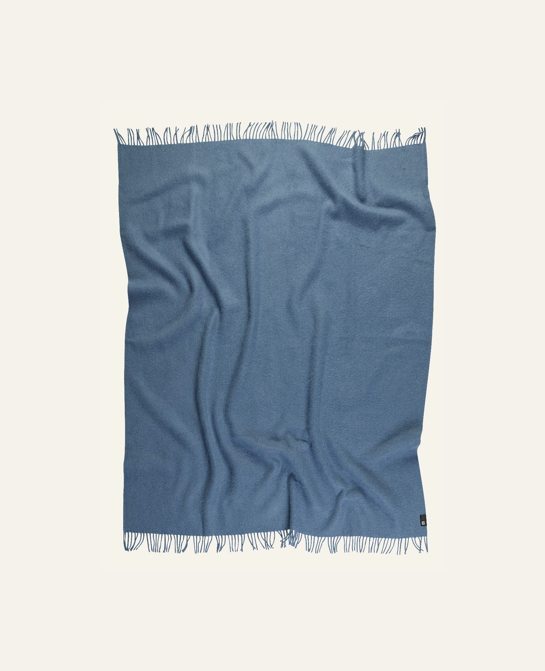 Ullpläd blå - 2